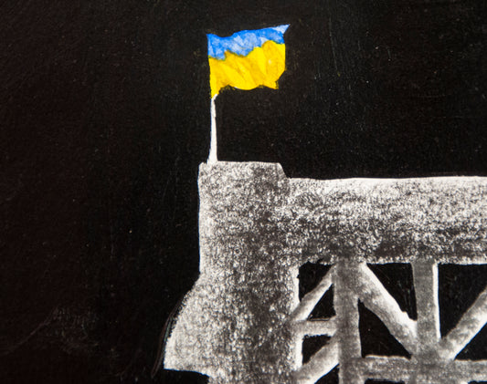A Georgian volunteer during the siege of Mariupol George Gagoshidze