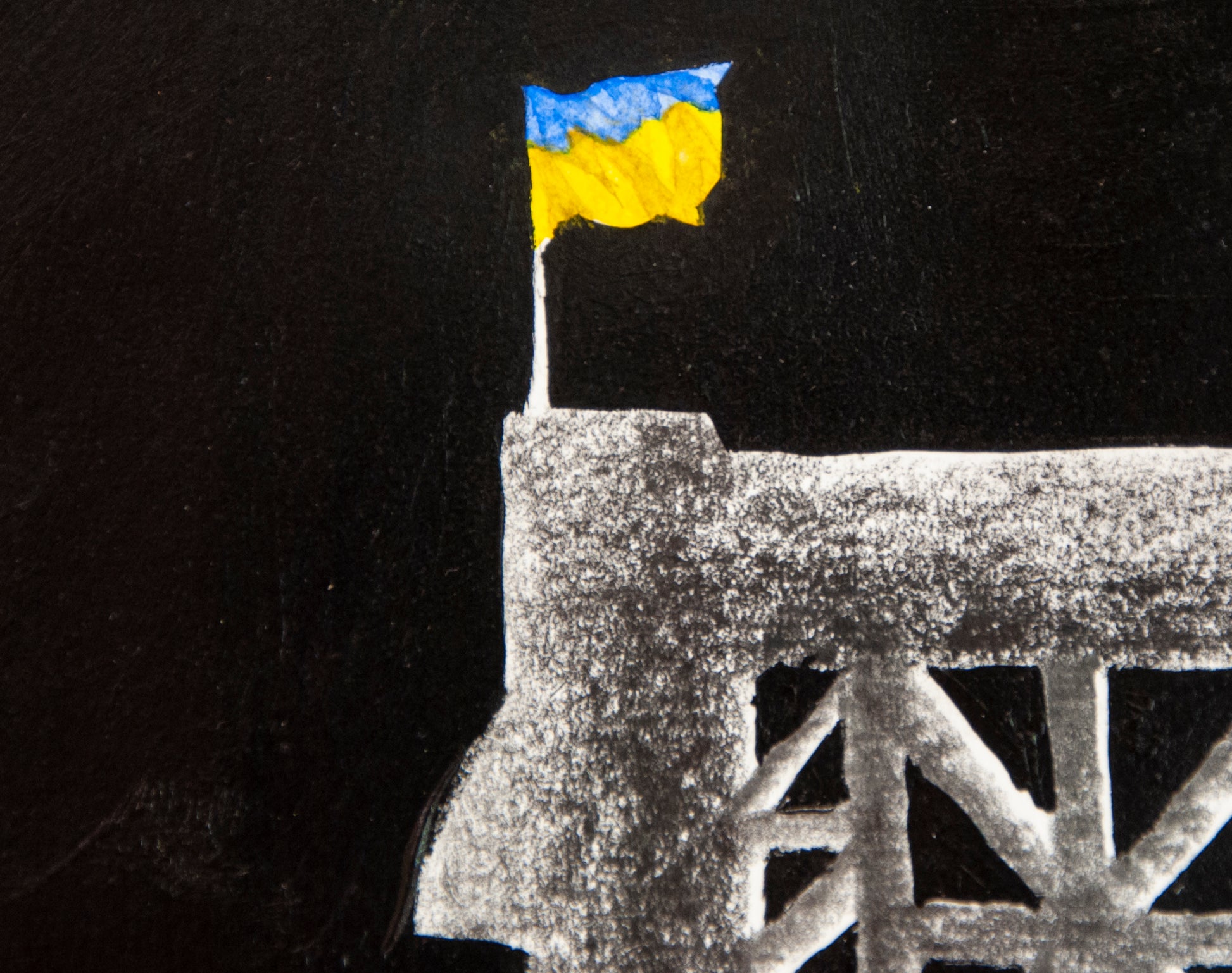A Georgian volunteer during the siege of Mariupol George Gagoshidze
