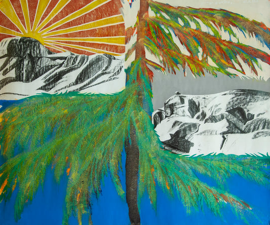 Mixed media on paper George Gagoshidze