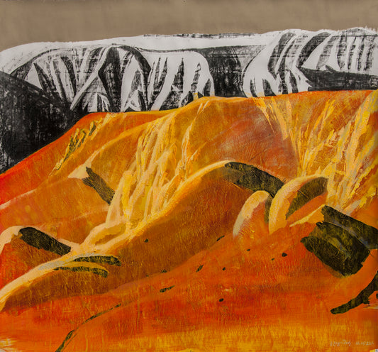 Mixed media on paper George Gagoshidze
